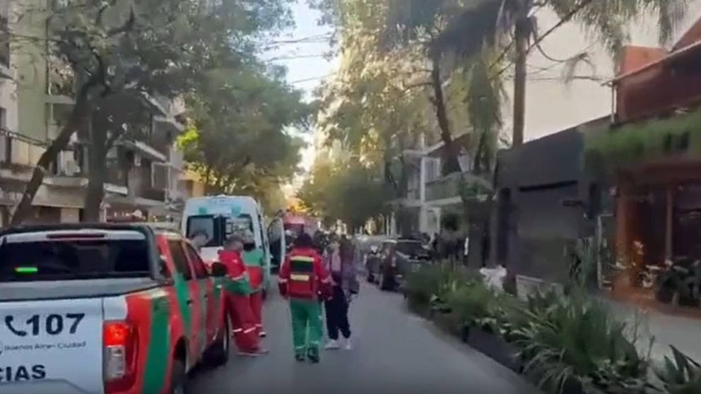 Una mujer de 92 años murió tras un incendio en un edificio de Recoleta.