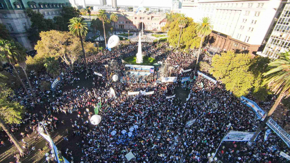 Desde la UBA acusaron al Gobierno de querer "deslegitimar" la marcha universitaria