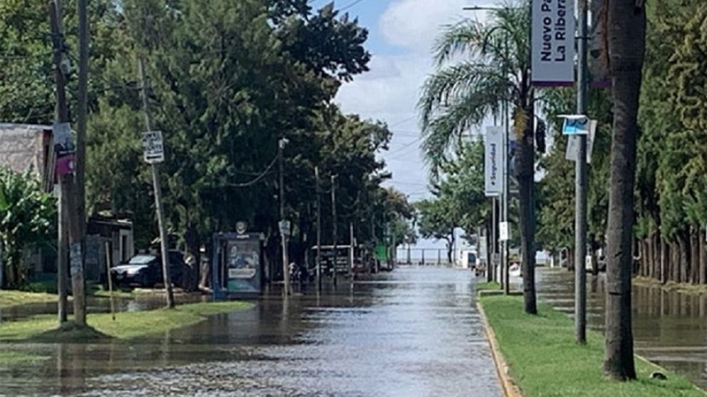 Quilmes: alerta en la Ribera por una posible crecida del Río de la Plata