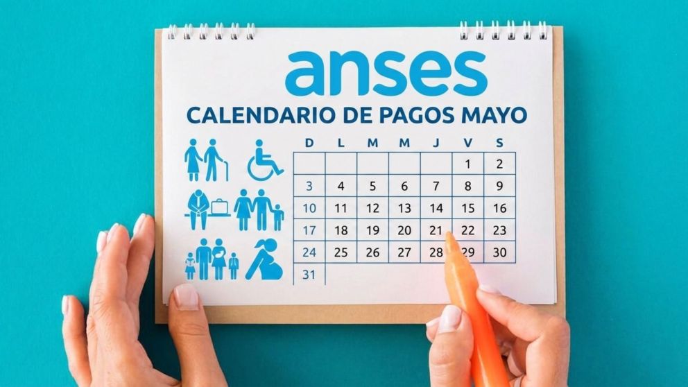 El calendario de pagos de ANSES de mayo 2026 avanza por terminaci�n de DNI (Imagen ilustrativa).