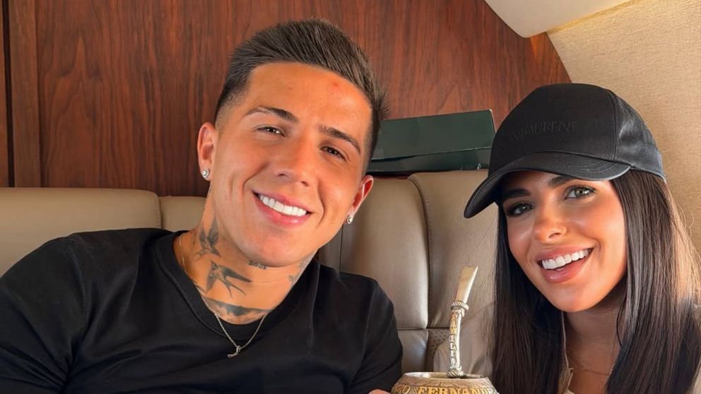 Enzo Fernández y Valentina Cervantes anunciaron su nuevo emprendimiento familiar. (Foto: Instagram/ @valucervantes).