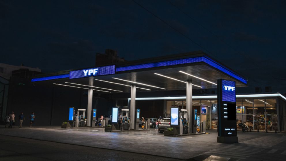 YPF aumenta 1% los combustibles desde este jueves a la medianoche