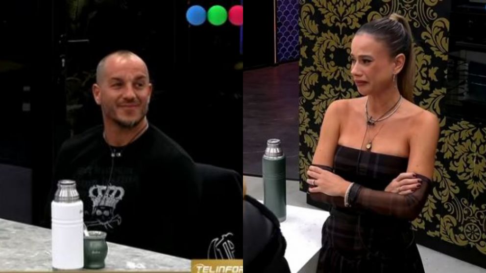 Fuerte cruce de Cinzia y Emanuel por el triste cumplea�os que pas� en "Gran Hermano".