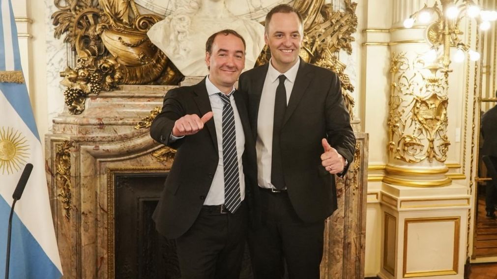 Francisco Adorni y Manuel Adorni.