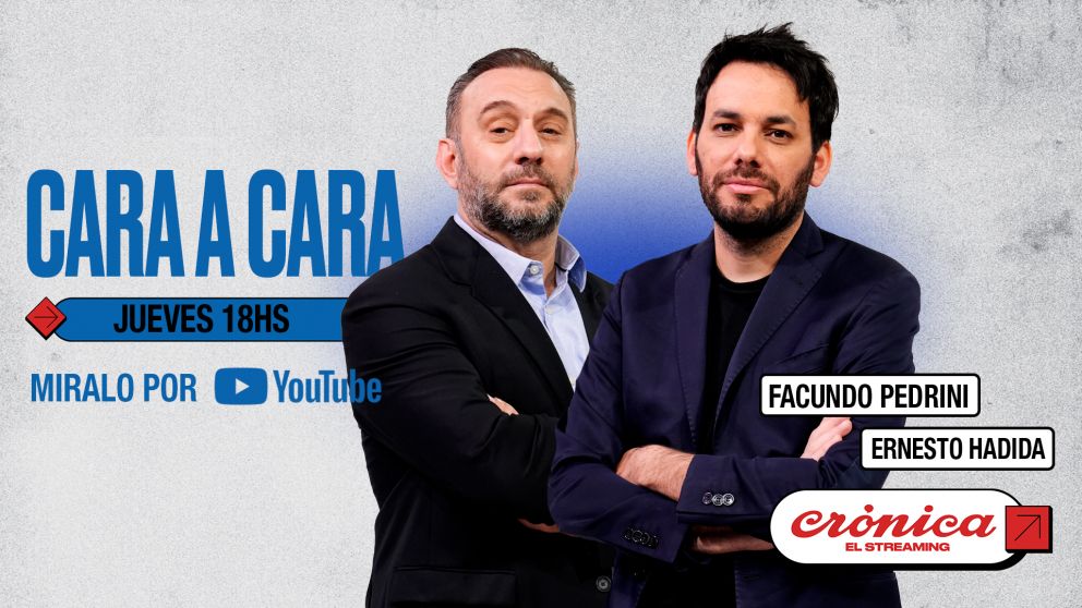 "Cara a Cara": el nuevo programa de "Crónica, El Streaming" donde la conversación es el centro