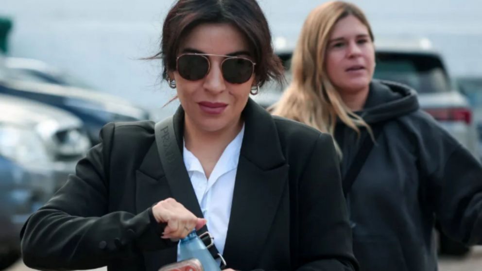 Gianinna Maradona estalló en llanto y salió de la sala del juicio.