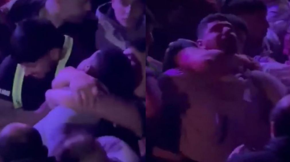 Néstor Ortigoza se agarró a trompadas en un boliche de zona Norte y fue sacado a la fuerza por personal de seguridad.