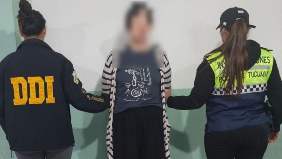 La sospechosa fue detenida en la provincia de Tucum�n.