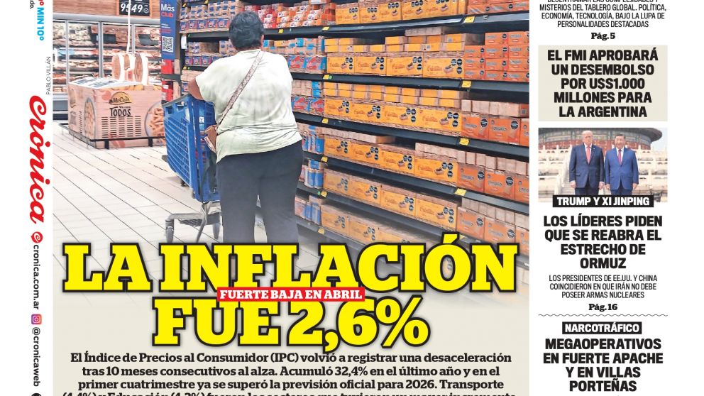 Las tapas del viernes 15 de mayo de 2026.