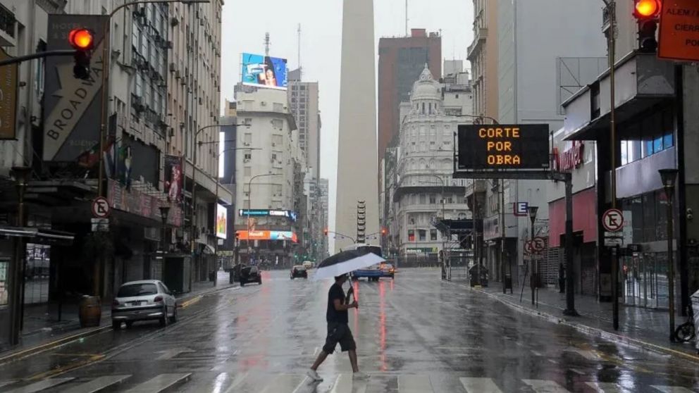 El Servicio Meteorol�gico Nacional anunci� la vuelta de las lluvias a Buenos Aires durante el fin de semana (Imagen ilustrativa).