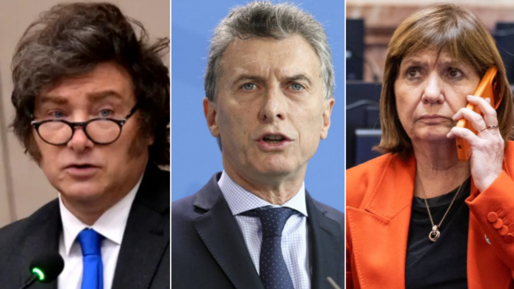 Intención de voto: hoy habría un triple empate entre Milei, Macri y Bullrich