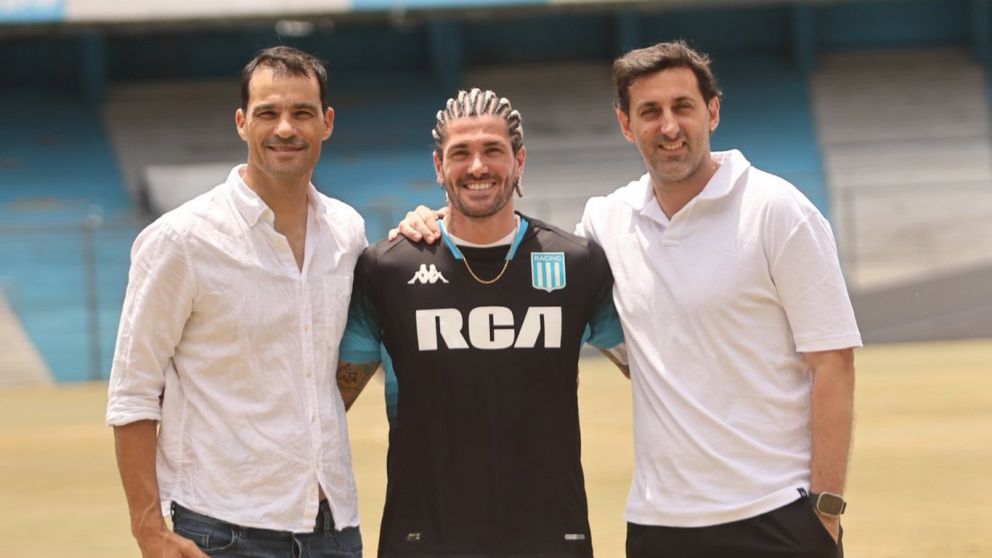 Rodrigo se pega una vuelta por Avellaneda siempre que pisa nuestro país. ¿Volverá para su tercer ciclo en Racing?