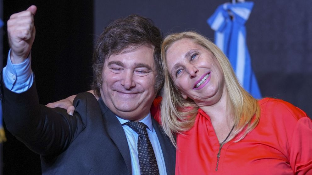 El presidente Javier Milei y su hermana Karina presentaron las declaraciones juradas (NA).
