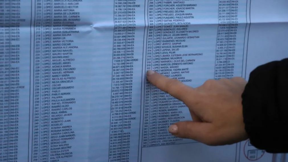 Ya se encuentra disponible el padrón electoral de la provincia de Buenos Aires.