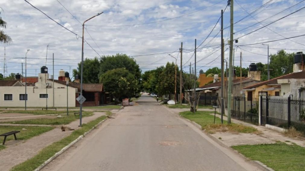 Acá, en este vecindario, se produjo el homicidio de Alberto Fernández, de 75 años.