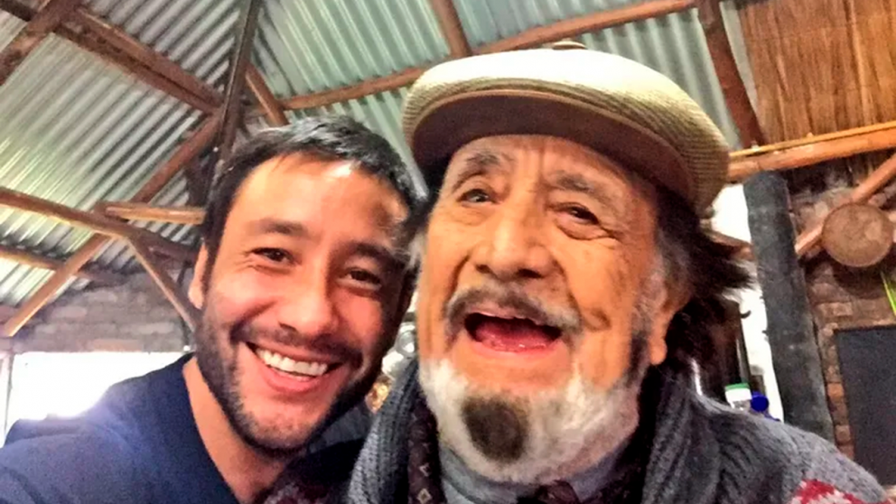 Emotivo homenaje de Luciano Pereyra a Horacio Guarany por su cumpleaños