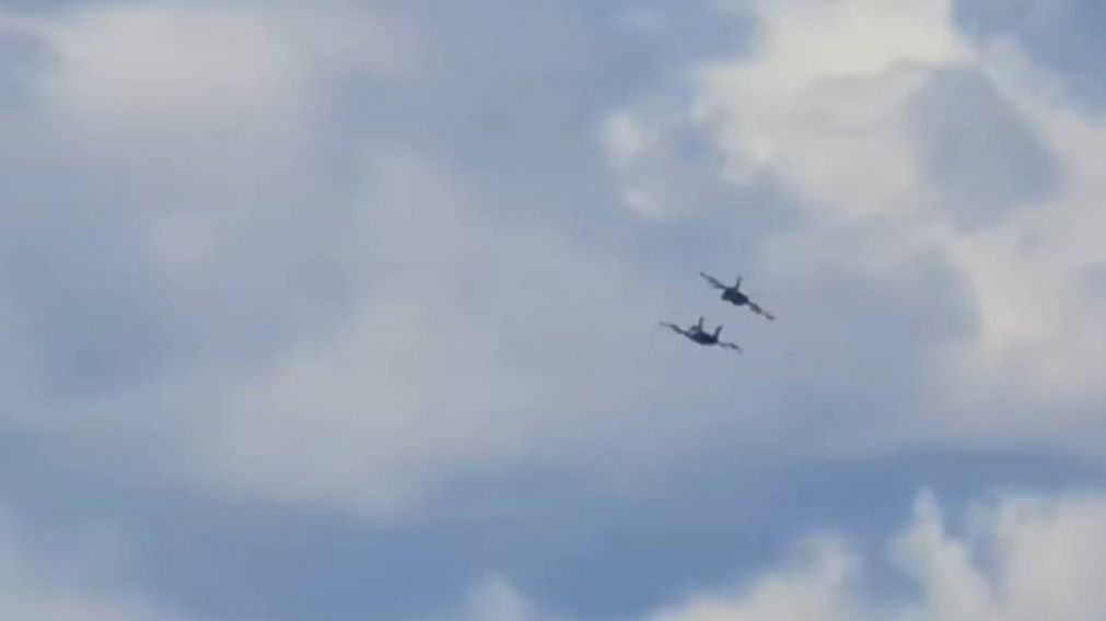 El choque se produjo durante el festival "Gunfighter Skies Air Show" en Idaho.