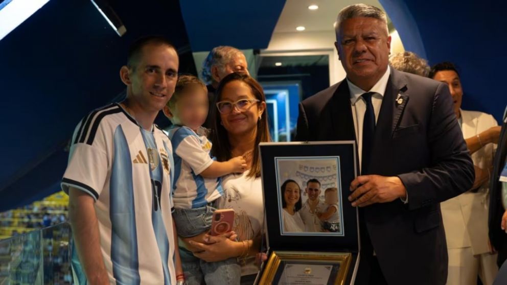 La Justicia rechaz� citar a "Chiqui" Tapia por la liberaci�n de Nahuel Gallo (Imagen @AFA).