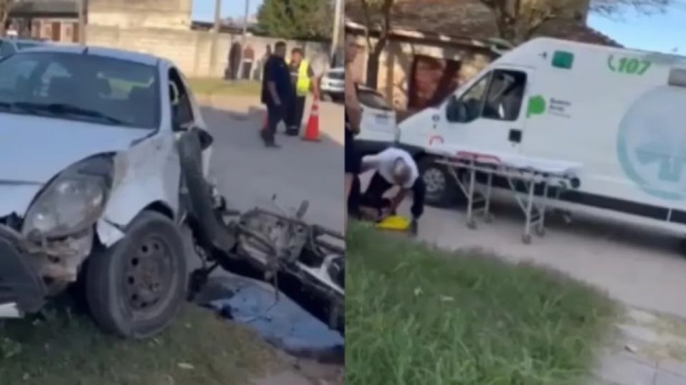 Edgardo Marcelino agredi� salvajemente a Kevin Mart�nez mientras lo asist�an despu�s ser atropellado. 