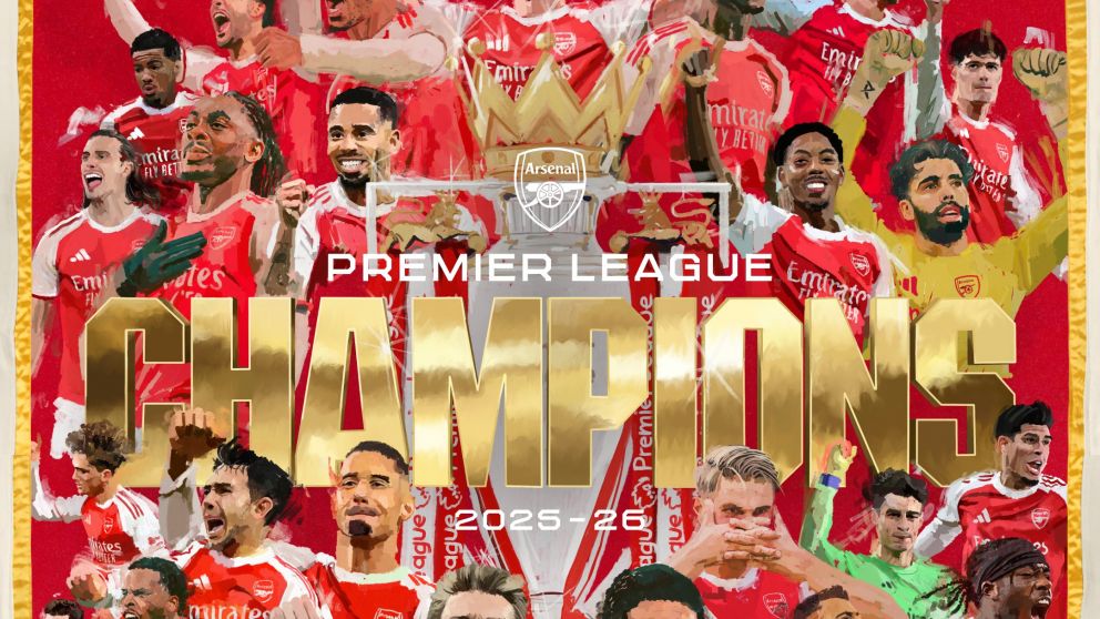 Arsenal se consagr� campe�n de la Premier League despu�s de 22 a�os.