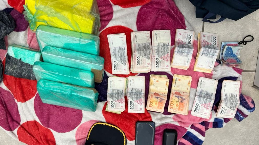 Lleg� a Mendoza en micro, la requisaron y le encontraron casi 7 kilos de coca�na