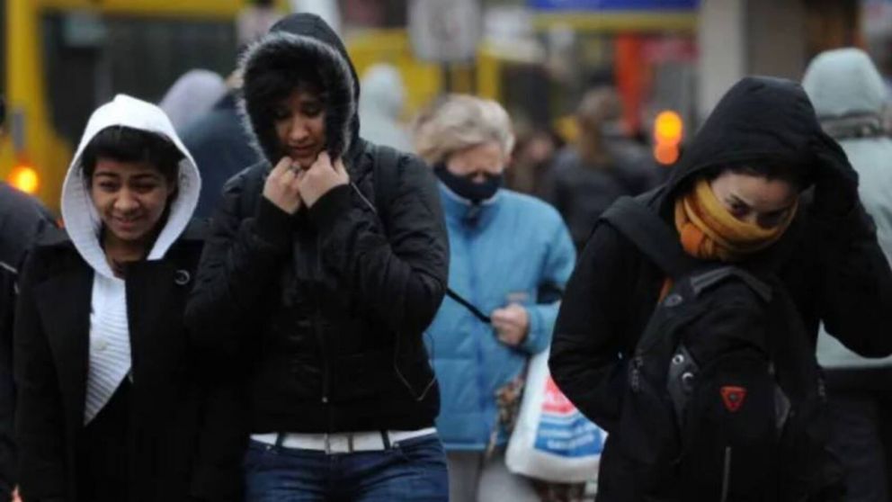 Clima: hay alerta amarilla por vientos fuertes y fr�o extremo en varias provincias (Imagen ilustrativa).