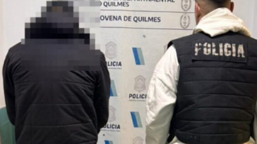 Operativo sorpresa en Quilmes: cay� armado con una Glock y balas listas para usar