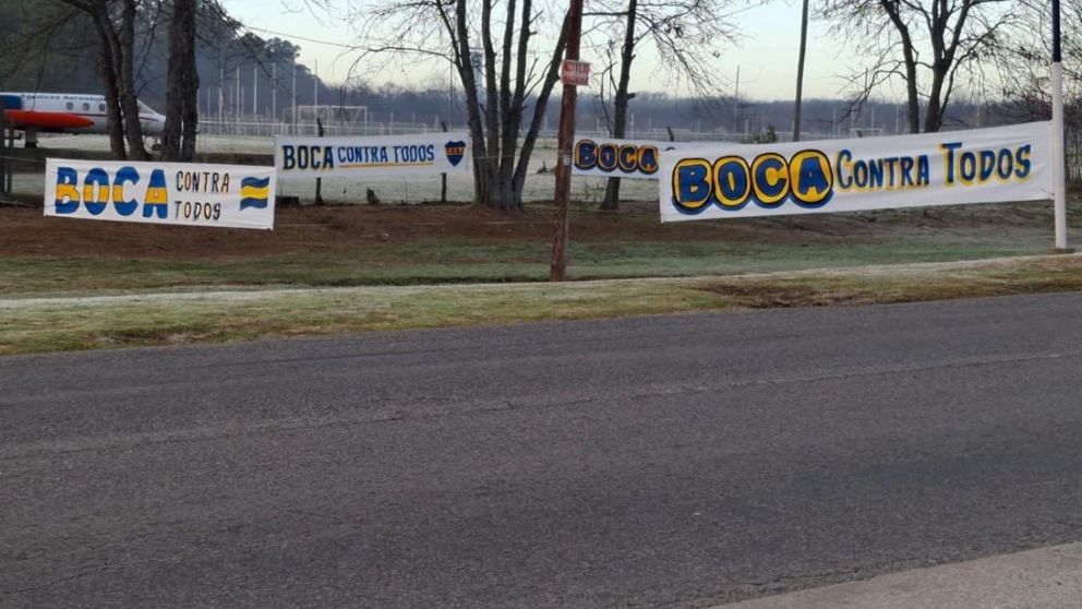 Con pasacalles, Boca cerró filas de cara al partido decisivo ante la Universidad Católica: "Contra todos..."
