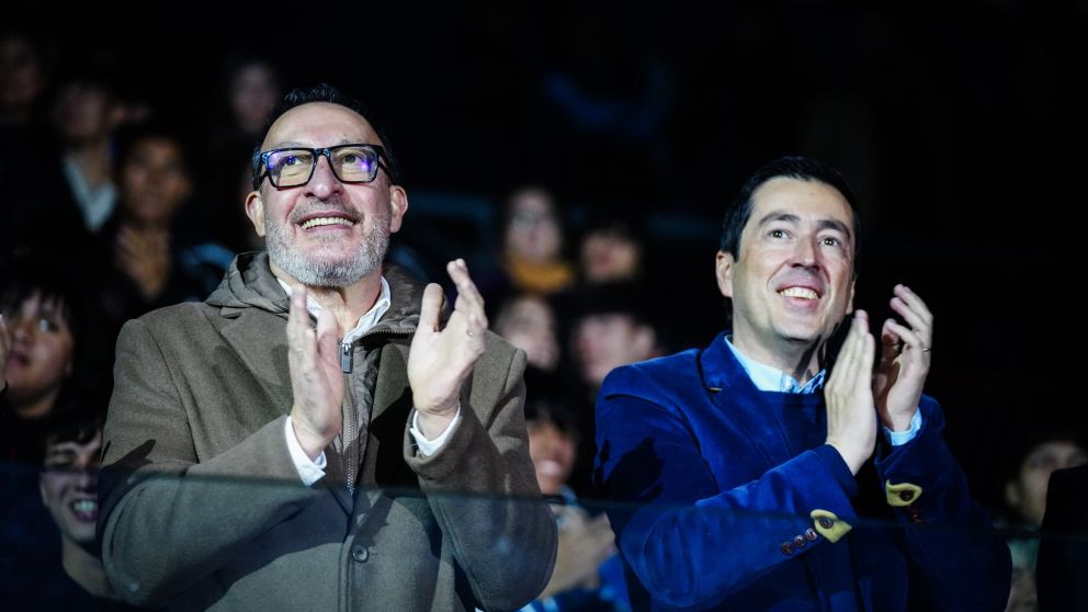 Nardini inaugur� la tercera edici�n de las Olimpiadas Malvinenses
