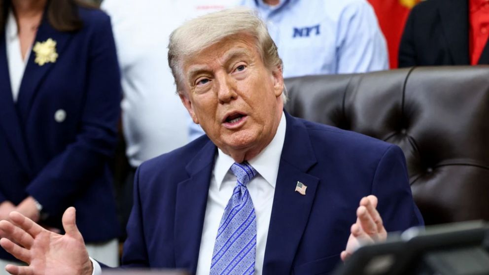 Donald Trump compartió una polémica imagen en redes sociales sobre Groenlandia (Archivo).