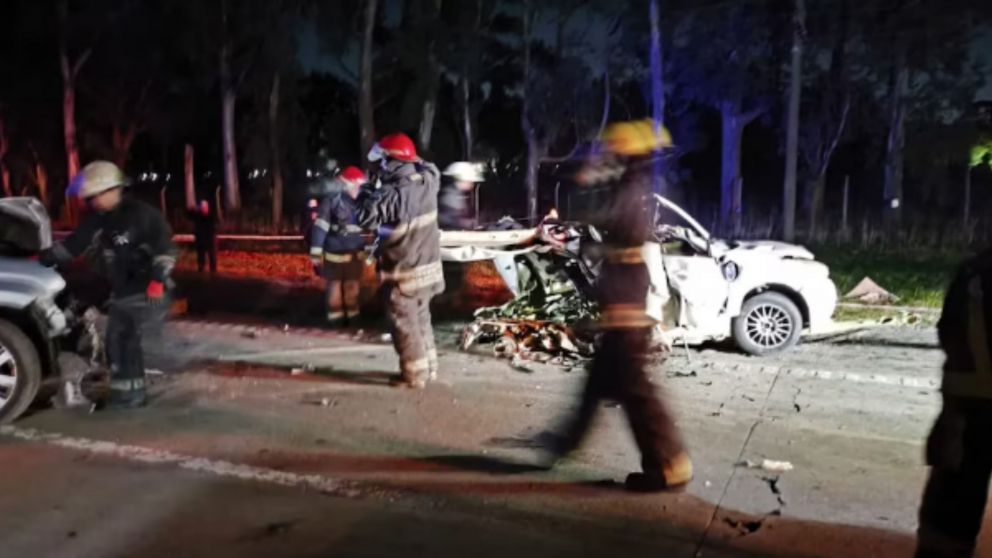 El choque provocó la muerte de cinco personas (Gentileza Diario Sur).