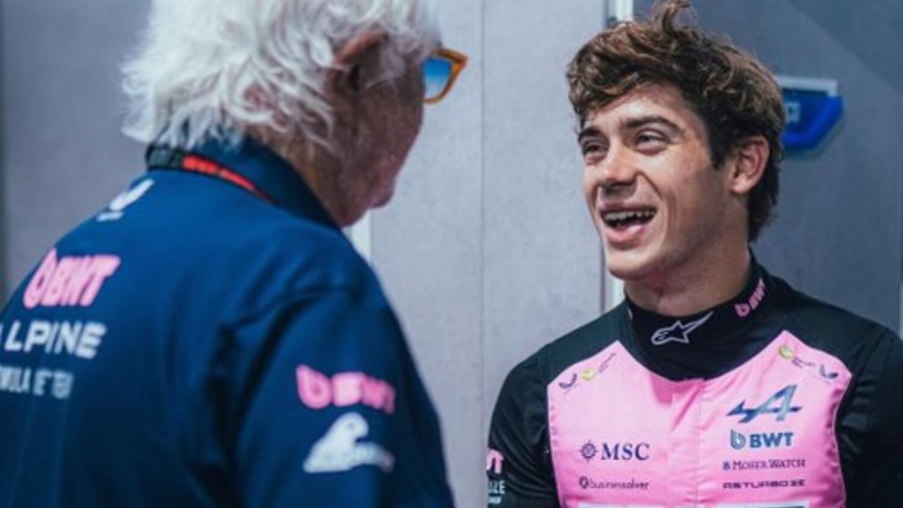 Flavio Briatore felicit� a Franco Colapinto por el gran trabajo realizado en el Gran Premio de Canad�.
