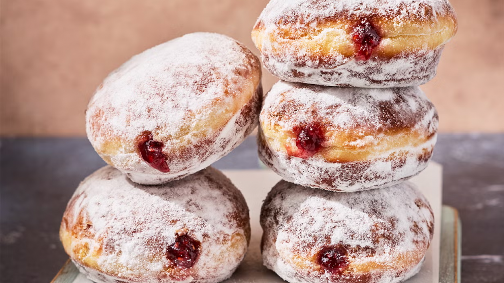Receta de "Paczki", los bu�uelos polacos rellenos perfectos para acompa�ar el mate este 25 de Mayo