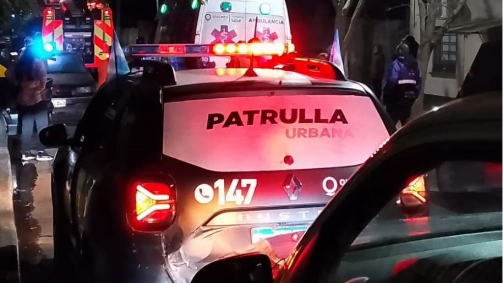 Incendio en Ezpeleta: un hombre quemado y una mujer intoxicada