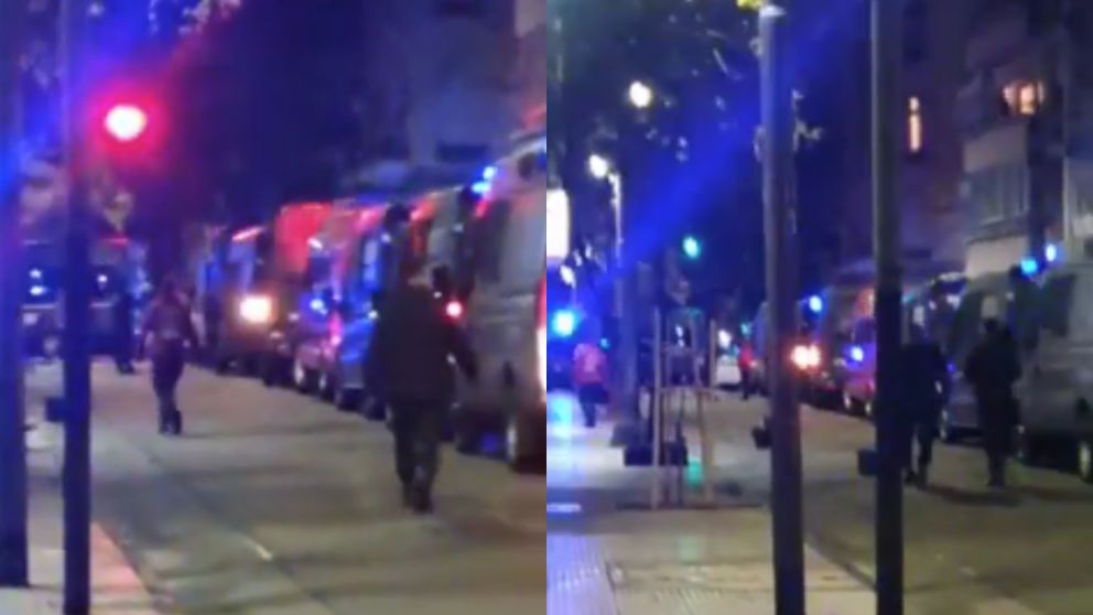 Al menos tres presos y un efectivo policial resultaron heridos. 


