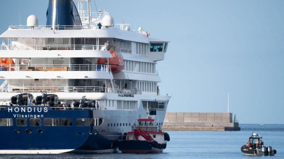 Un ciudadano espa�ol evacuado del crucero afectado por hantavirus dio positivo (Imagen AFP).