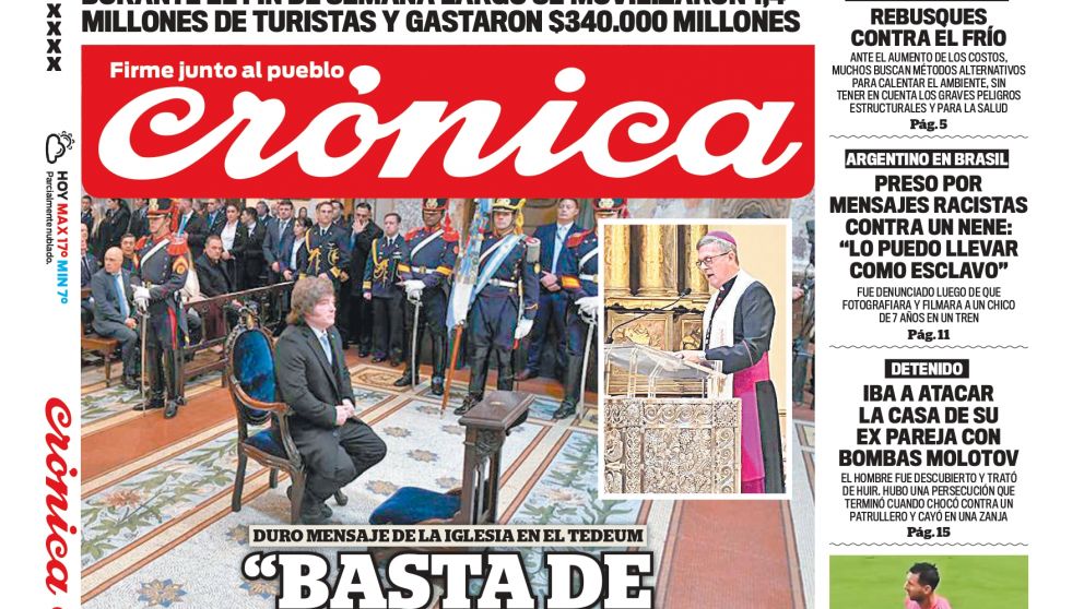 Las tapas del martes 26 de mayo de 2026.