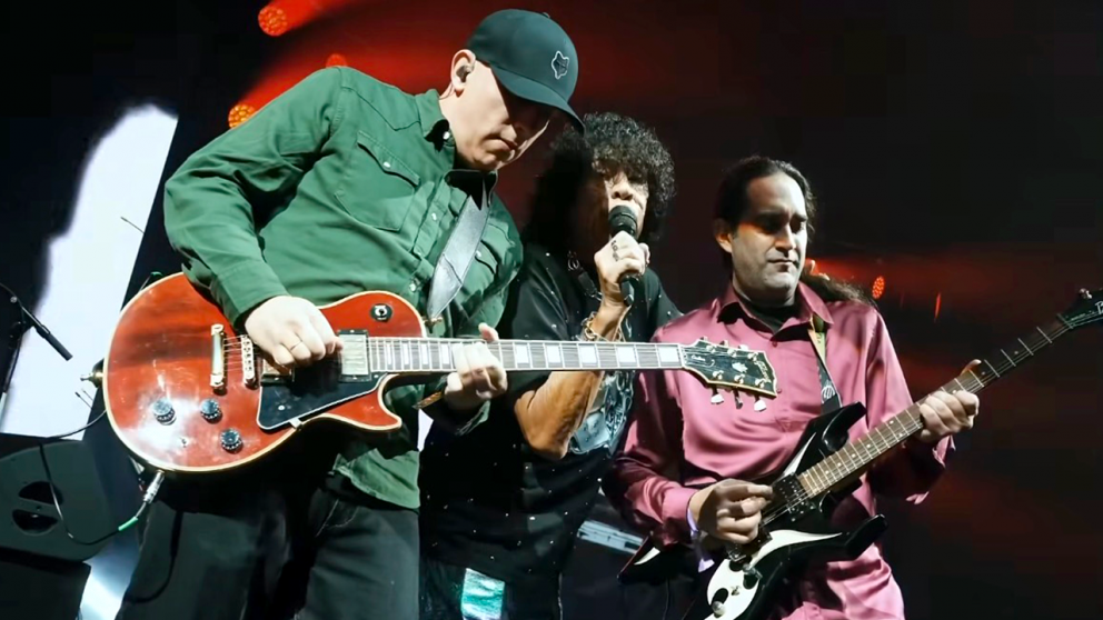 La Mona Jim�nez y Los Fundamentalistas protagonizaron un hist�rico cruce entre cuarteto y rock en Jes�s Mar�a