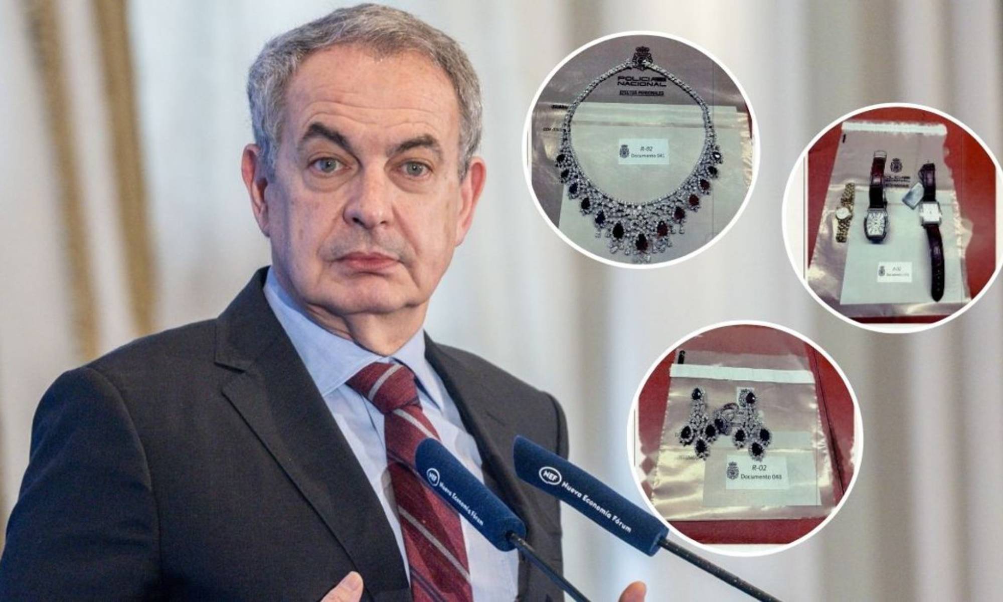 España: hallan joyas y relojes millonarios en un despacho de Zapatero investigado por corrupción - Crónica - Firme junto al pueblo