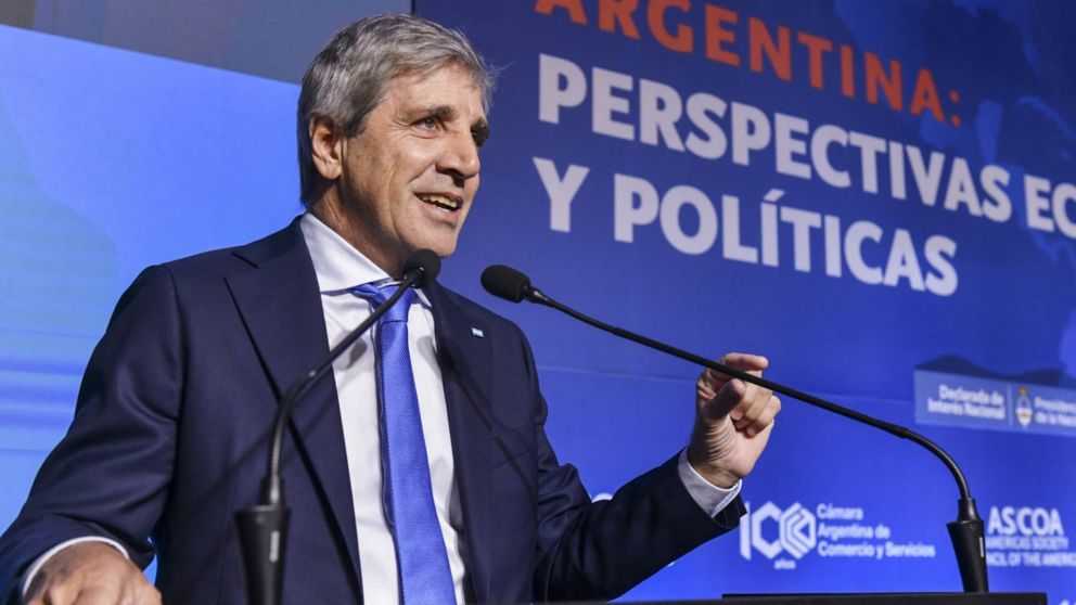 Luis Caputo anunci� un r�cord hist�rico en las exportaciones agroindustriales durante el primer cuatrimestre.