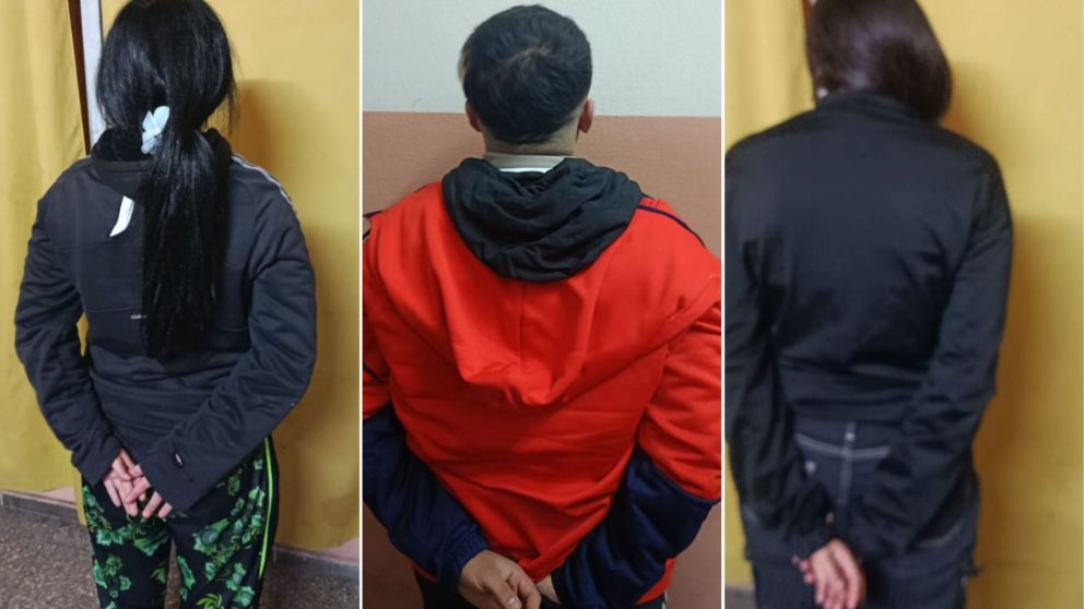 En varios operativos, le encontraron a un tr�o de j�venes delincuentes un kilo de coca�na