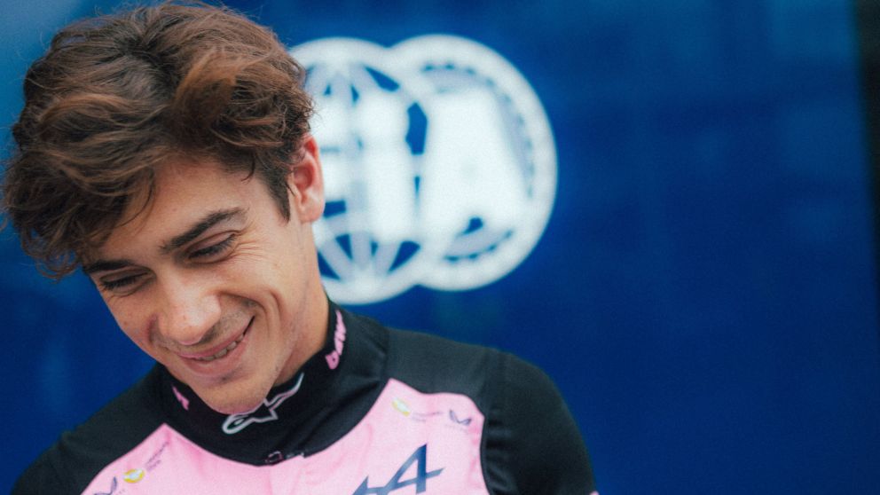 Franco recibi� el cari�o de Alpine con un sencillo pero c�lido posteo. 
