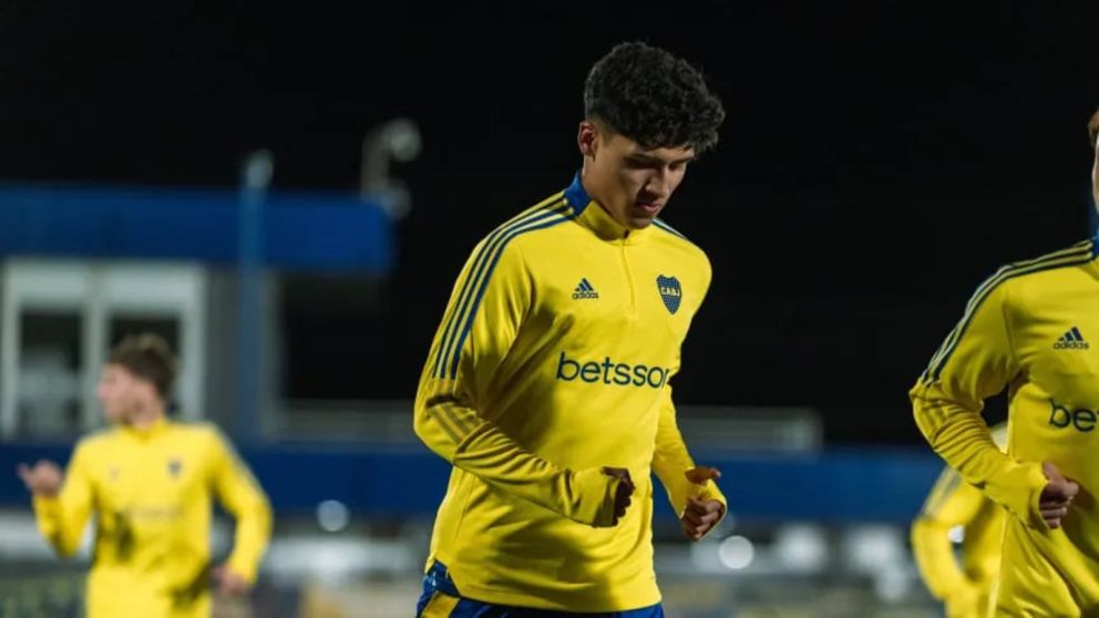 El juvenil xeneize también fue capitán de la Selección Argentina Sub 17.