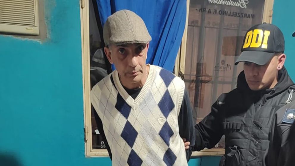 Leandro Edgardo Marzzellino, el hombre detenido por haber atacado a golpes a Kevin Martínez.