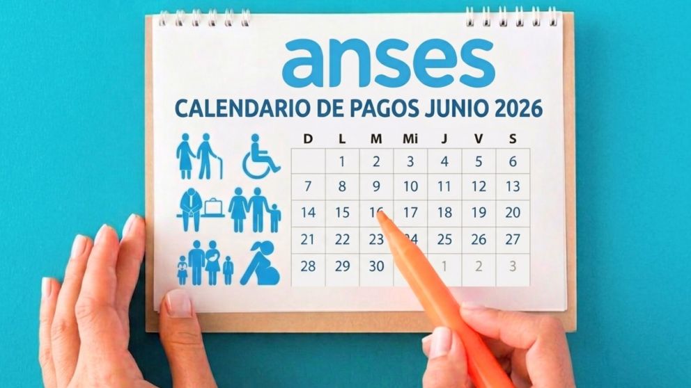 ANSES dio a conocer las fechas de pago de junio 2026 (Imagen ilustrativa).