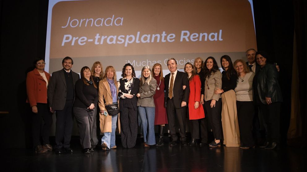 Los equipos de Nefra Medical Care y del Instituto de Trasplante de la Ciudad.