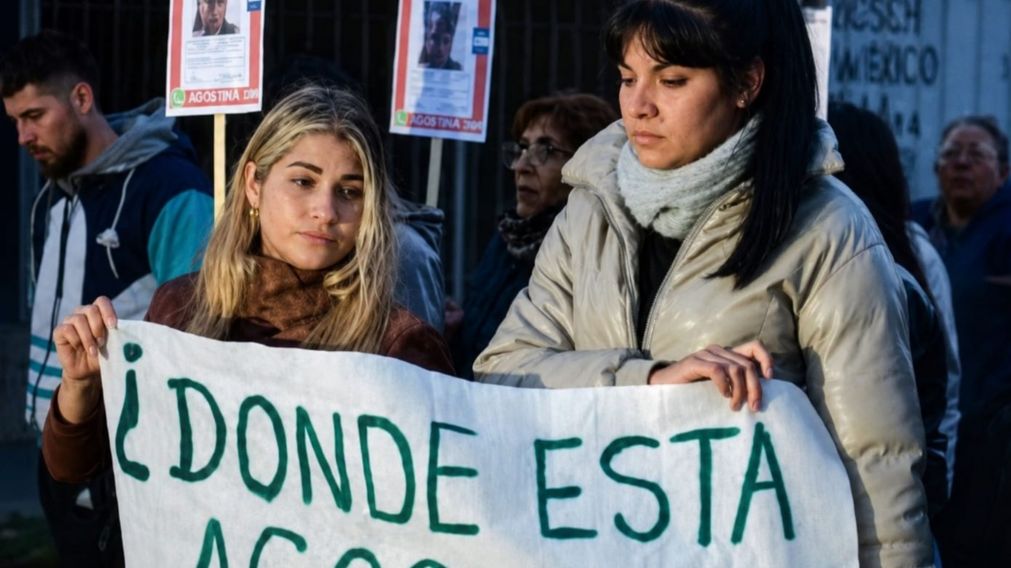 Marcharon para pedir la aparición de la adolescente de 14 años.
