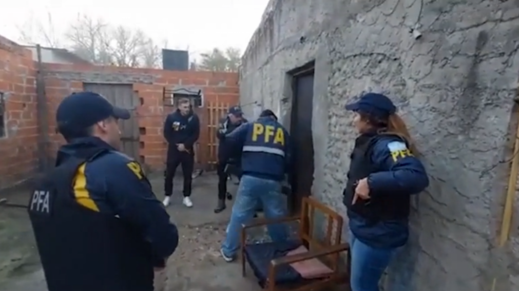 El operativo incluy� once allanamientos en distintas partes del pa�s.
