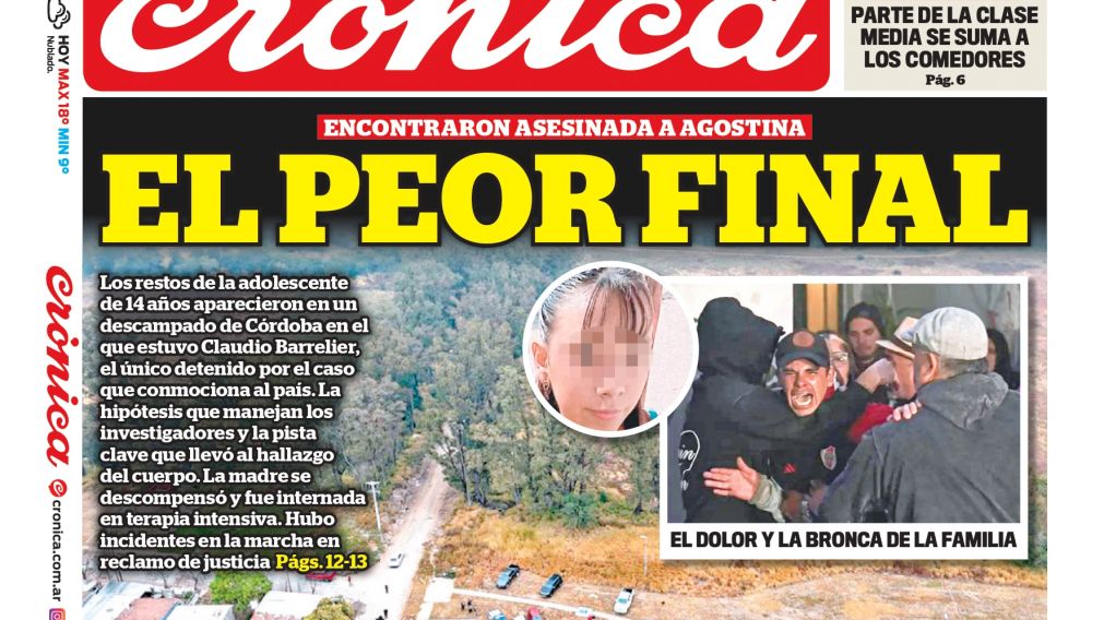 Las tapas del domingo 31 de mayo de 2026.