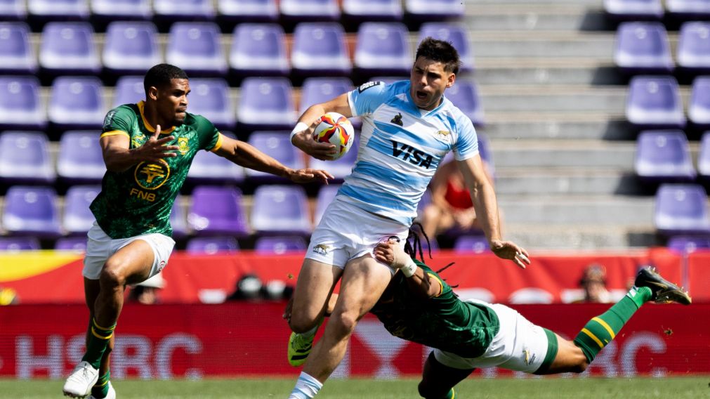 Los Pumas 7´s luchan por el bronce en el Seven de Valladolid.